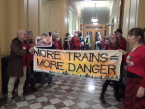 Report Back: Scrub the Hub activists bring the truth to City Council