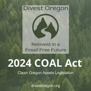 Coal Act Moves Forward to Oregon Senate